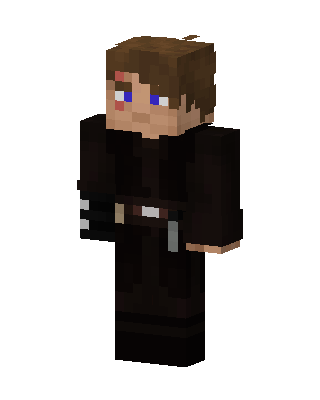 Anakin Skywalker skin, 3D preview