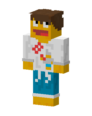 White Player Boy Minecraft white skin