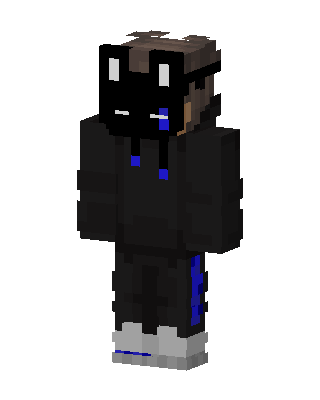 Shadow Hoodie skin, 3D preview