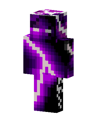 Purple Villain skin, 3D preview
