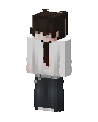 Dark Tie Boy skin, 3D preview