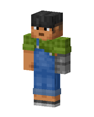 Robot Arm Farmer skin, 3D preview