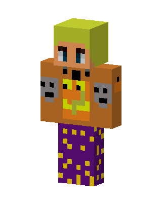 Brown Costume Girl Minecraft skin