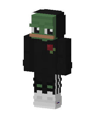 Black Player Boy skin, 3D preview