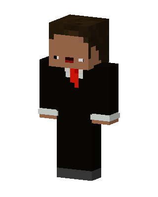 Derp Businessman skin, 3D preview