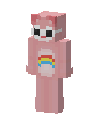 Cheer Bear skin, 3D preview