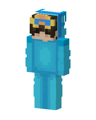Diamond Goggles skin, 3D preview