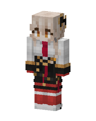 Kokomi skin, 3D preview