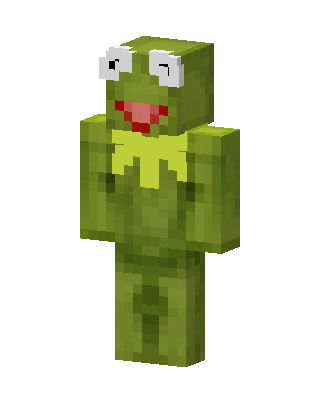Kermit The Frog skin, 3D preview
