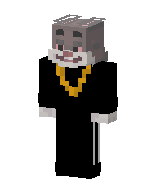 Bugs Bunny skin, 3D preview