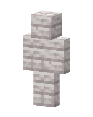 Quartz Golem skin, 3D preview