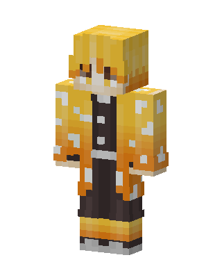 Zenitsu Agatsuma Minecraft skin