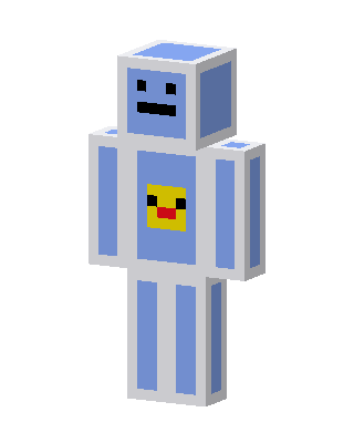 Duck Bot skin, 3D preview