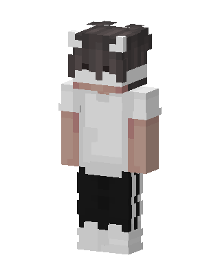 White Player skin, 3D preview
