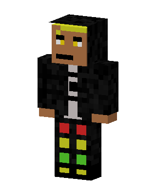 Traffic Light Hoodie skin, 3D preview