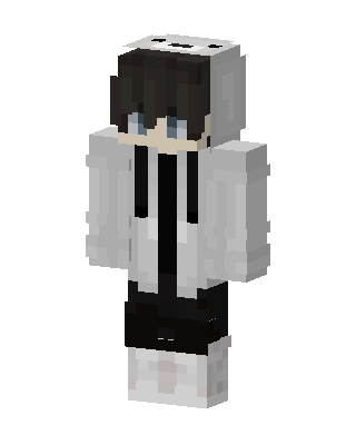 White Player Girl Minecraft white skin