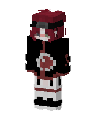Crimson Akatsuki skin, 3D preview