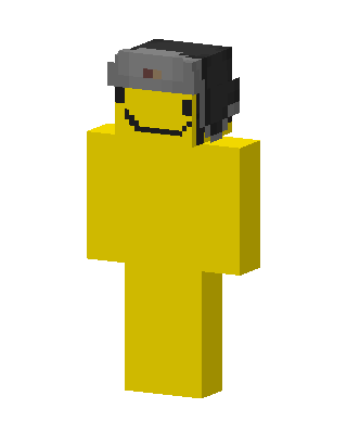 Smiley Ushanka skin, 3D preview