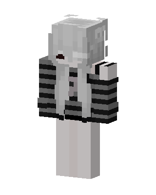 Ashen Stripes skin, 3D preview