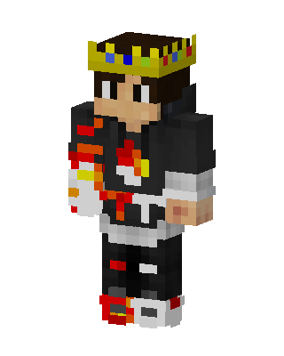 Crowned Flame Hoodie Minecraft skin
