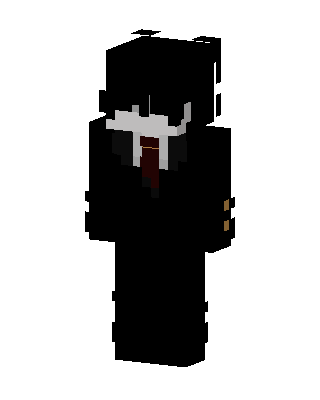 Masked Gentleman skin, 3D preview