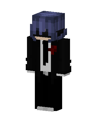 Black Suit Boy Minecraft black skin