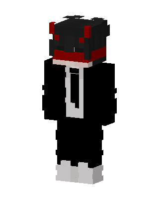 Red Horned Suit skin, 3D preview