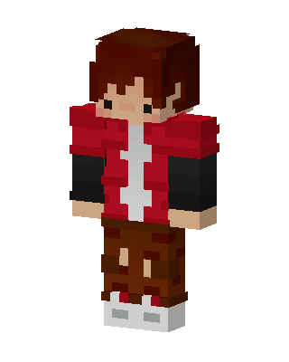 Red Player Boy Minecraft red skin