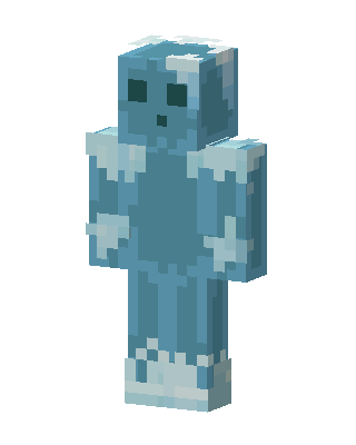 Ice Golem skin, 3D preview
