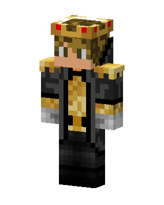 Golden King skin, 3D preview
