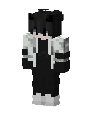 Black Player skin, 3D preview