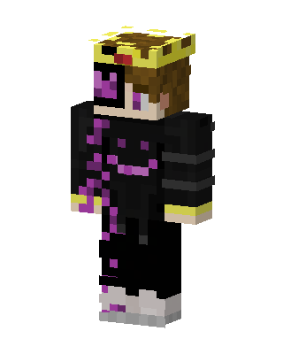 Ranboo With Crown skin, 3D preview