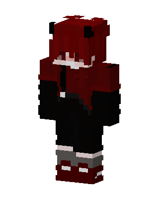 Crimson Imp skin, 3D preview