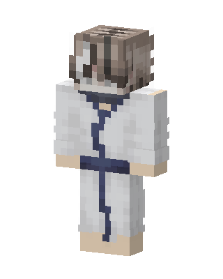 Pale Robe skin, 3D preview