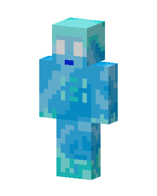 Blue Mob Minecraft blue skin