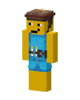 Emmet skin, 3D preview