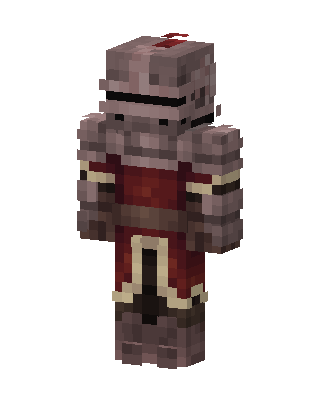 Red Knight Boy skin, 3D preview