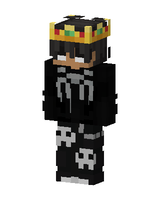 Black King skin, 3D preview
