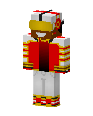 Red Marching Band skin, 3D preview