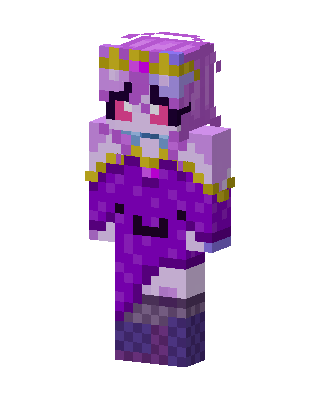 Purple Princess Minecraft skin