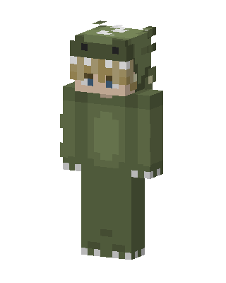 Dino Onesie Minecraft skin
