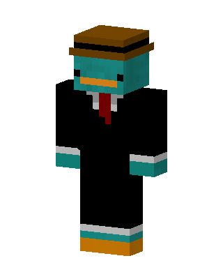 Agent P skin, 3D preview