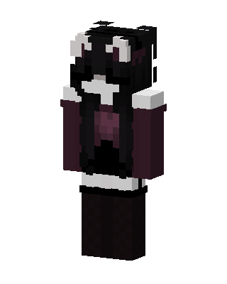 Gothic Maid skin, 3D preview