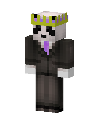 Black Royal Minecraft skin
