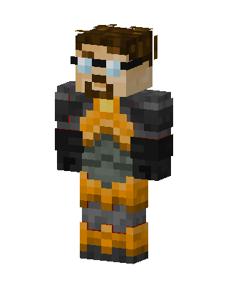 Gordon Freeman Minecraft skin