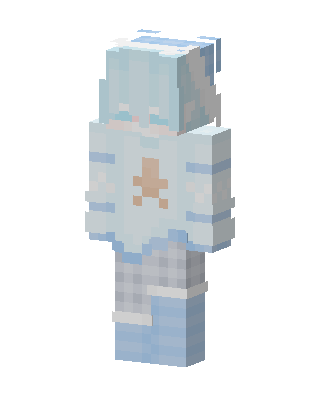 Frosty Teddy skin, 3D preview