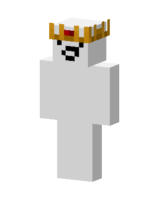Crowned Polar Bear skin, 3D preview