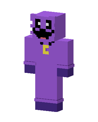 Purple Mob skin, 3D preview