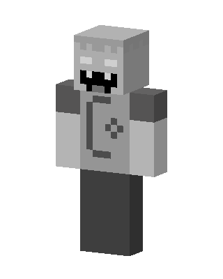 Gray Mob skin, 3D preview