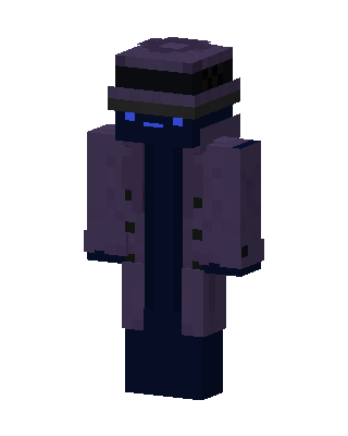 Shadow Detective skin, 3D preview